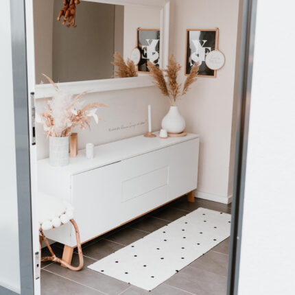 Běhoun puntíky - bílá/černá