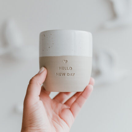 Hrnek Hello New Day 350 ml