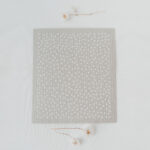 Kuchyňské utěrky puntíky set 3 ks - šedá/bílá