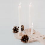 Kulatý svícen Happiness is homemade 11 cm_3