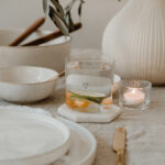 Skleničky srdce set 2 ks