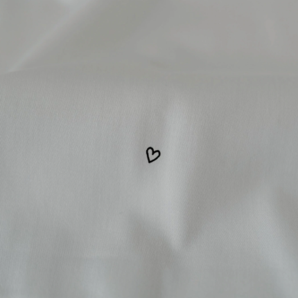 Povlak na polštář 40 x 80 cm srdce 2