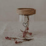 Skleněné dózy srdce 200 ml set 6 ks - Obrázek 4